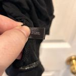 The Limited  Black Sleeveless Drape Neck Top Womens Size L Classic Minimalist Photo 4