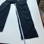 Johnny Was  Pete & Greta Womens Size 6 Marika Cargo Pants Black Grunge‎ *FLAWED Photo 9