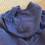 Lululemon Blue  Scuba Half-Zip Oversized Hoodie Photo 6