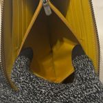 Coach Accordion Long Zip Wallet Mustard Yellow EUC Photo 6