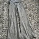 Aerie fold over the hip hugger high rise flare pants size large Photo 0