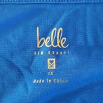 Belle by Kim Gravel Blue 3/4 Sleeve Blouse Top Women's Size 1X Stretch NWOT Photo 6