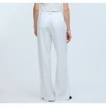 Madewell Harlow Wide-Leg Pants 100% Linen White Women's Size 8 Photo 1