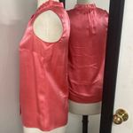 Lilly Pulitzer SILK BUTTON FRONT SLEEVELESS BLOUSE Preppy, Old money, aesthetic Photo 4