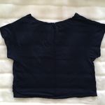 ZARA  TRF | Navy Graphic Tee Photo 4