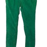 Free People Green Corduroy Skinny Jeans 26 Photo 0