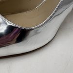 Sam Edelman Womens Bianka Soft Silver Patent Slingback Pump Sz 9 Photo 1