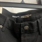Old Navy  Curvy  Profile Skinny Black Jeans    Sz 10 Photo 3