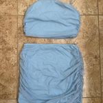 Olive Tree Two Piece Sparkly Blue Set Photo 1