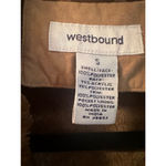 Westbound faux fur Brown women's Coat Size S Photo 8