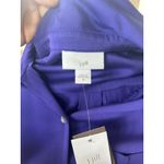 NWT J.Jill Royal Purple "Satin" Long Sleeve Collared Button Down Shirt Size 2X Photo 4