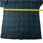 L.L.Bean Women’s Minky Fleece Lined Tartan Flannel Shacket M Winter Outdoor Photo 5