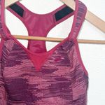 Brooks  Rebound Racer High Impact Plum Ikat Jacquard Women's Sports Bra Photo 1