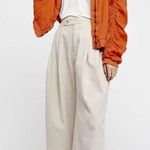 Free People Over Sized Ruched Bomber Jacket Photo 0