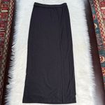 Abercrombie & Fitch Abercrombie Black Rib Midi Pencil Skirt Photo 1