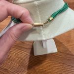 Vintage Green and Red Wooden Watermelon Necklace Photo 2