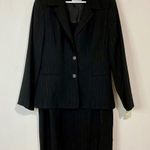 Vintage Gantos Women's Outfit Set Blazer and Mini Dress Black Size 14 NWT Photo 0