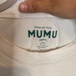 Show Me Your Mumu Graphic Tee Champaigne Club White Green Size Small Photo 2