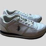 U.S. Polo Assn Womens Casual Walking Fashion Sneakers Shoes White Size 7 Photo 0