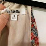 BB Dakota  Alissa Beige & Orange Floral Swing Dress Women S Nordstrom Boho Fringe Photo 3