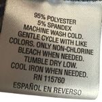 JM Collection  Size XL Polyester Blue Black Snake Print Open Cardigan Ring Detail Photo 6