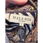 Hale Bob Women’s Silk  Longsleeve Button Down LARGE Photo 4