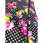 Betsey Johnson | Rose Pattern Crop Athletic Pants Floral Small Workout Leggings Photo 3