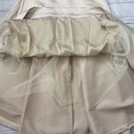 BCBGMAXAZRIA women 6 spaghetti strap low back maxi dress tan Photo 11