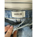 AGOLDE  Parker Vintage Light Wash Distressed Cut-off Denim Jean Shorts 29 Photo 2