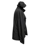 Uniqlo Parka Chore Jacket Packable Hood Pockets Classic Black Women's size Large Photo 1