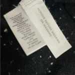 Loft Ann Taylor  Sweater Dress Black Speckled Long Sleeve cold Shoulder petite XS Photo 8