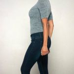 1822 vintage Dex double button skinny jean Blue Size 29 Photo 2