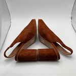 Madewell  The Alana Slingback Sandal Maple Syrup Suede size 6.5 Photo 7