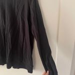 Summersalt  The Softest French Terry Puff Sleeve Pulloverblack size large Photo 6