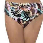 Billabong  Womens Multi Color Floral Fan Swim Bottom Separates‎ XL Photo 0