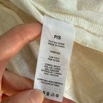 Garage  Halter Top Linen Tie Back Size S Cream Photo 1