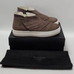 Valentina Rangoni Womens Serafina High Top Sneakers Shoes Taupe Size 8M New Brown Photo 11