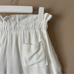 Le lis  | White Paper Bag Drawstring Shorts Sz M Photo 3