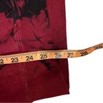 Jeffree Star Cosmetic Red Black Tie Dye Pullover Hoodie size small Photo 5
