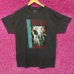 Nirvana Never Mind Live Grunge Tshirt Size Large  Photo 0