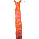 Solid & Striped Carnation Pink Clementine Orange Sia Maxi Dress Size Small Photo 8