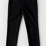 Diane Von Furstenberg  Jodie Black Ankle Pants‎ Sz 6 – Sleek Straight Tailoring Photo 0