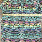 Lior Paris Multicolored Zip Collar 3/4 Sleeves XL Black Photo 3