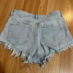 PacSun Distressed White Wash Jean Shorts Photo 1