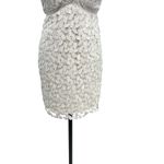 Bardot Lace Sheath Dress Crochet Sleeveless White Size US 6 Small Photo 3