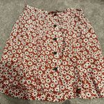 Madewell  Daisy Print‎ Paperbag Skirt Photo 1