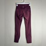 Lululemon In Movement Tight 26” Linear Spray Dye White Garnet 4 Photo 3