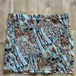 Ed Hardy NWT  Tiger Print Mesh Mini Skirt Sz L Photo 7