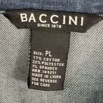 Baccini Cropped Denim Jacket Size PL Photo 12