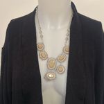 Eileen Fisher  Black Marino wool cardigan XL Photo 5